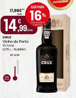 Intermarché CRUZ Vinho do Porto promoção