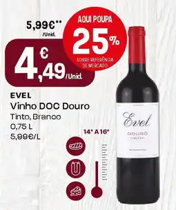 Intermarché EVEL Vinho DOC Douro promoção
