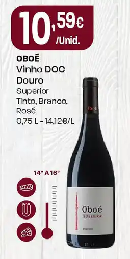 Intermarché Oboé Vinho DOC Douro promoção