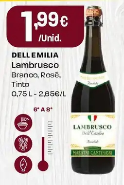 Intermarché DELL EMILIA Lambrusco promoção