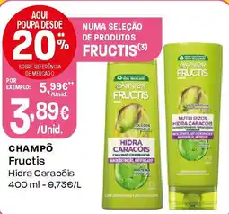 Intermarché CHAMPÔ Fructis promoção