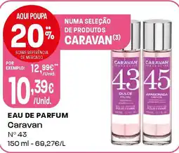 Intermarché EAU DE PARFUM Caravan N43 promoção