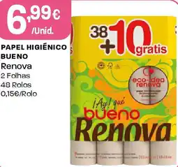 Intermarché PAPEL HIGIÉNICO BUENO Renova promoção