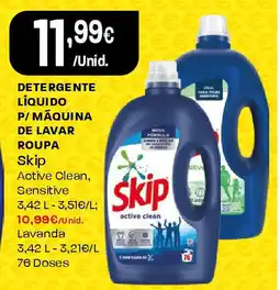 Intermarché Detergente líquido p/máquina de lavar roupa Skip promoção