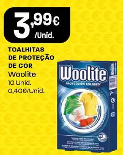 Intermarché Toalhitas de proteção de cor Woolite promoção