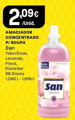Intermarché Amaciador concentrado p/ roupa San promoção