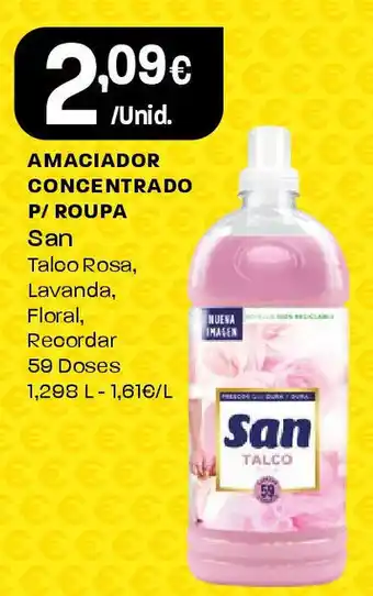Intermarché Amaciador concentrado p/ roupa San promoção