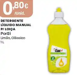 Intermarché Detergente líquido manual p/ loiça PorSi promoção