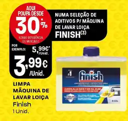 Intermarché Limpa máquina de lavar loiça finish promoção