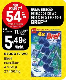 Intermarché Bloco p/ wc bref promoção