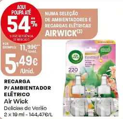 Intermarché Recarga p/ ambientador elétrico Air Wick promoção