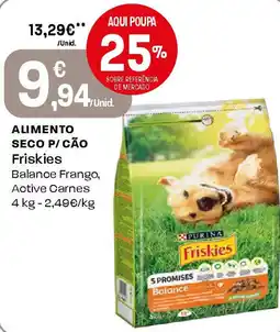Intermarché Alimento seco p/ cão friskies promoção