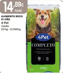 Intermarché Alimento seco p/ cão 4 Pet promoção