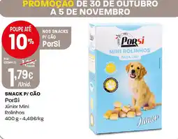 Intermarché Snack p/ cão PorSi promoção