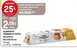 Intermarché Alimento humido p/ gato Gourmet Revelations promoção