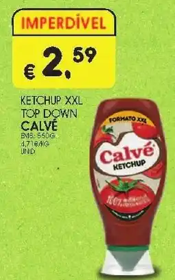 Meu Super Ketchup xxl top down calvé promoção