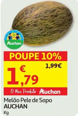 Minipreço Melão Pele de Sapo AUCHAN promoção