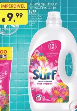 Meu Super Detergente líquido po máquina roupa Surf promoção