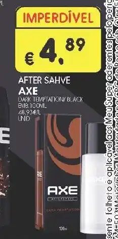 Meu Super After Shave Axe promoção