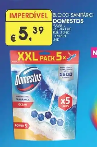 Meu Super Bloco sanitário domestos promoção