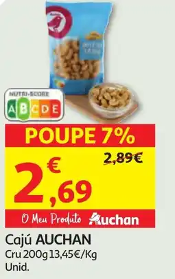 Minipreço Cajú AUCHAN promoção