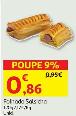 Minipreço Folhado Salsicha promoção