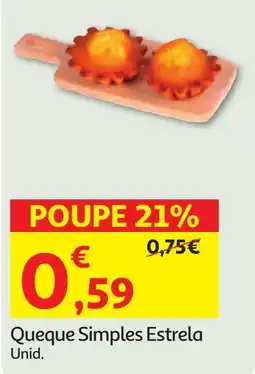 Minipreço Queque Simples Estrela promoção