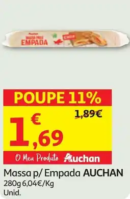 Minipreço Massa p/ Empada AUCHAN promoção
