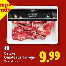 Lidl Deluxe Quartos de Borrego promoção