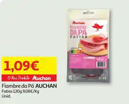 Minipreço Fiambre da Pá AUCHAN Fatias promoção