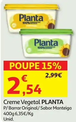 Minipreço Creme Vegetal PLANTA promoção