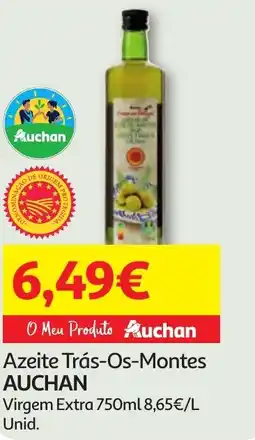 Minipreço Azeite Trás-os-Montes AUCHAN promoção