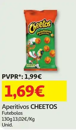 Minipreço Aperitivos CHEETOS Futebolas promoção