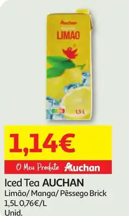 Minipreço Iced Tea AUCHAN promoção