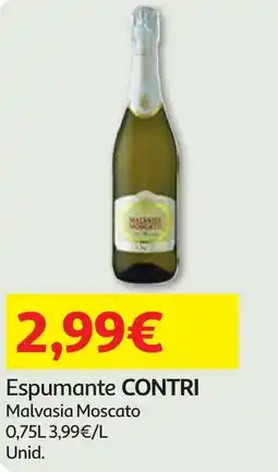 Minipreço Espumante CONTRI promoção