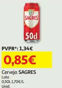Minipreço Cerveja SAGRES promoção