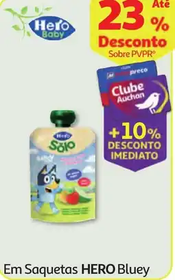 Minipreço Em Saquetas HERO Bluey promoção