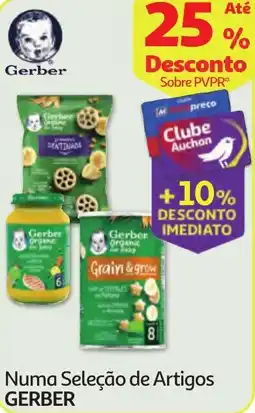 Minipreço Numa Seleção de Artigos GERBER promoção