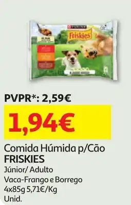 Minipreço Comida Húmida p/Cão FRISKIES promoção