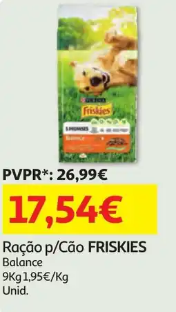Minipreço Ração p/Cão FRISKIES Balance promoção