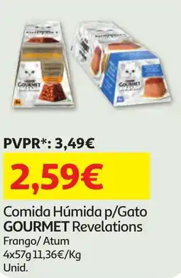 Minipreço Comida Húmida p/Gato GOURMET Revelations promoção