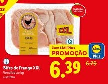 Lidl Bifes de Frango XXL promoção