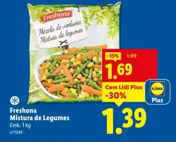 Lidl Freshona Mistura de Legumes promoção