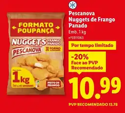 Lidl Pescanova Nuggets de Frango Panado promoção