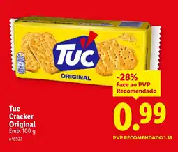 Lidl Tuc Cracker Original promoção