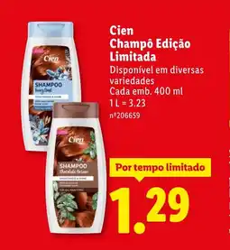 Lidl Cien Champo Edição Limitada promoção