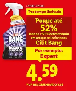 Lidl Cilit Bang promoção