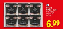 Lidl Deluxe Patê de Carne promoção