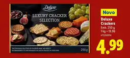 Lidl Deluxe Crackers promoção