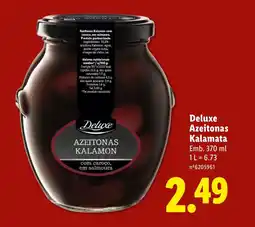 Lidl Deluxe Azeitonas Kalamata promoção